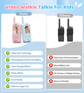 GIAYERN walkie-talkie built-in music for quick fun breaks