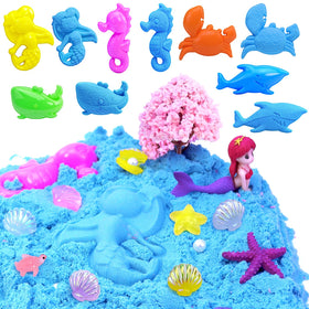 GIDGOD sea-creatures-molds - starfish and turtles inspire aquatic scene ideas for creative play.