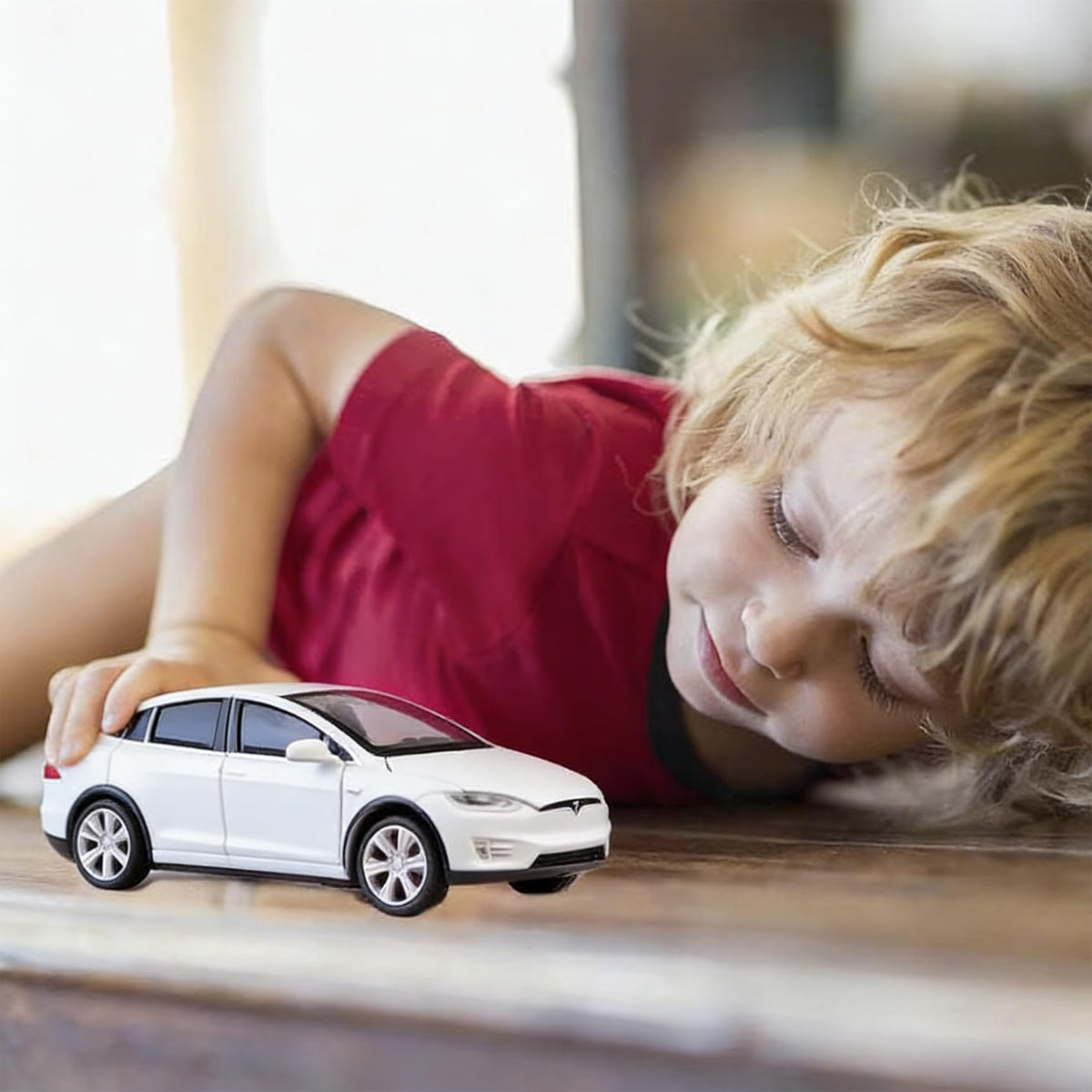 gidoyi Toy Car Model X pull-back action for quick, engaging movement