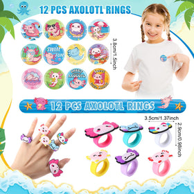 Giegxin axolotl miniature figures for lively party decor and toy moments