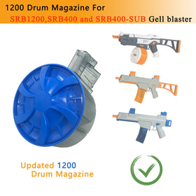 GIESIOE SRB1200 compatible drum mag blue enhances gun compatibility