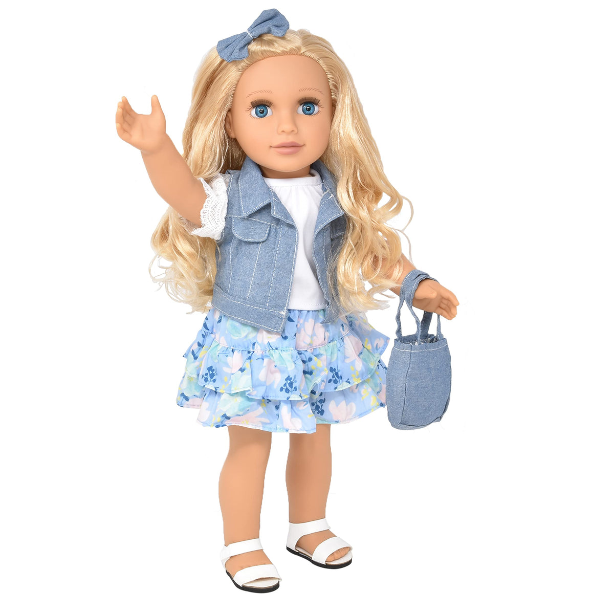 Gift Boutique 18-inch doll with soft poseable body for cozy hugs