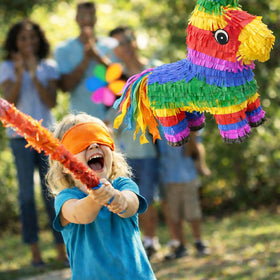 GiftExpress 33-inch pinata stick included for ready-to-play pinata action