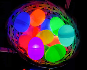 GiftExpress colorful glow eggs brighten festive displays