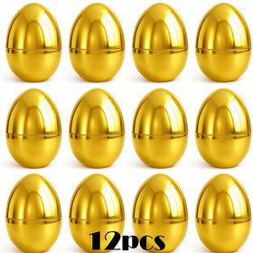 GiftExpress fillable gold egg with ample interior for treats.