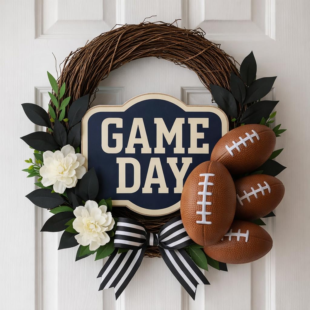 GiftExpress football-theme décor foam balls used as party favors and props