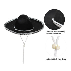 GiftExpress two-pack sombreros simplify coordinating costumes and parties.