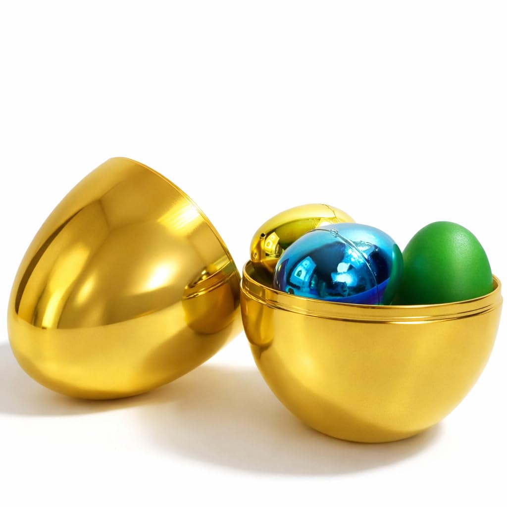 Durable plastic shell withstands repeated hunts by kids and adults.