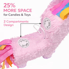 GiftExpress dual fill compartments for candies and toys.