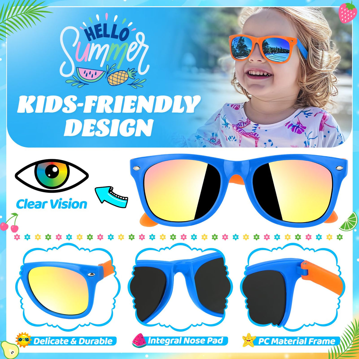 Giftinbox beach pool sunglasses suitable for outdoor fun.