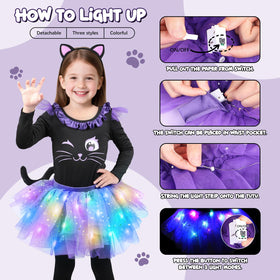 Giftinbox cat costume headband completes a playful feline look