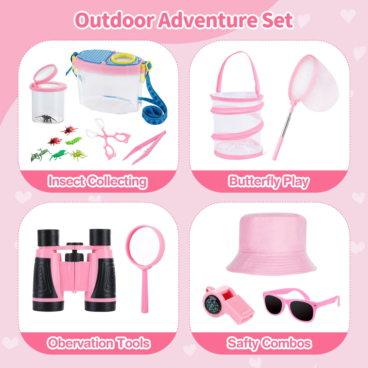 Giftinbox explorer hat worn by a kid during outdoor play