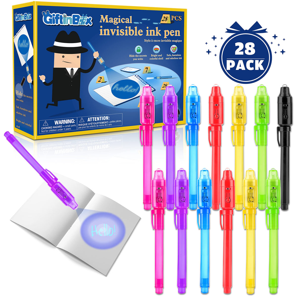 Giftinbox packaging illustrating a complete kit for gifts and rewards