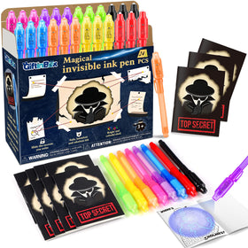Giftinbox invisible ink pen with UV light reveals hidden messages during play