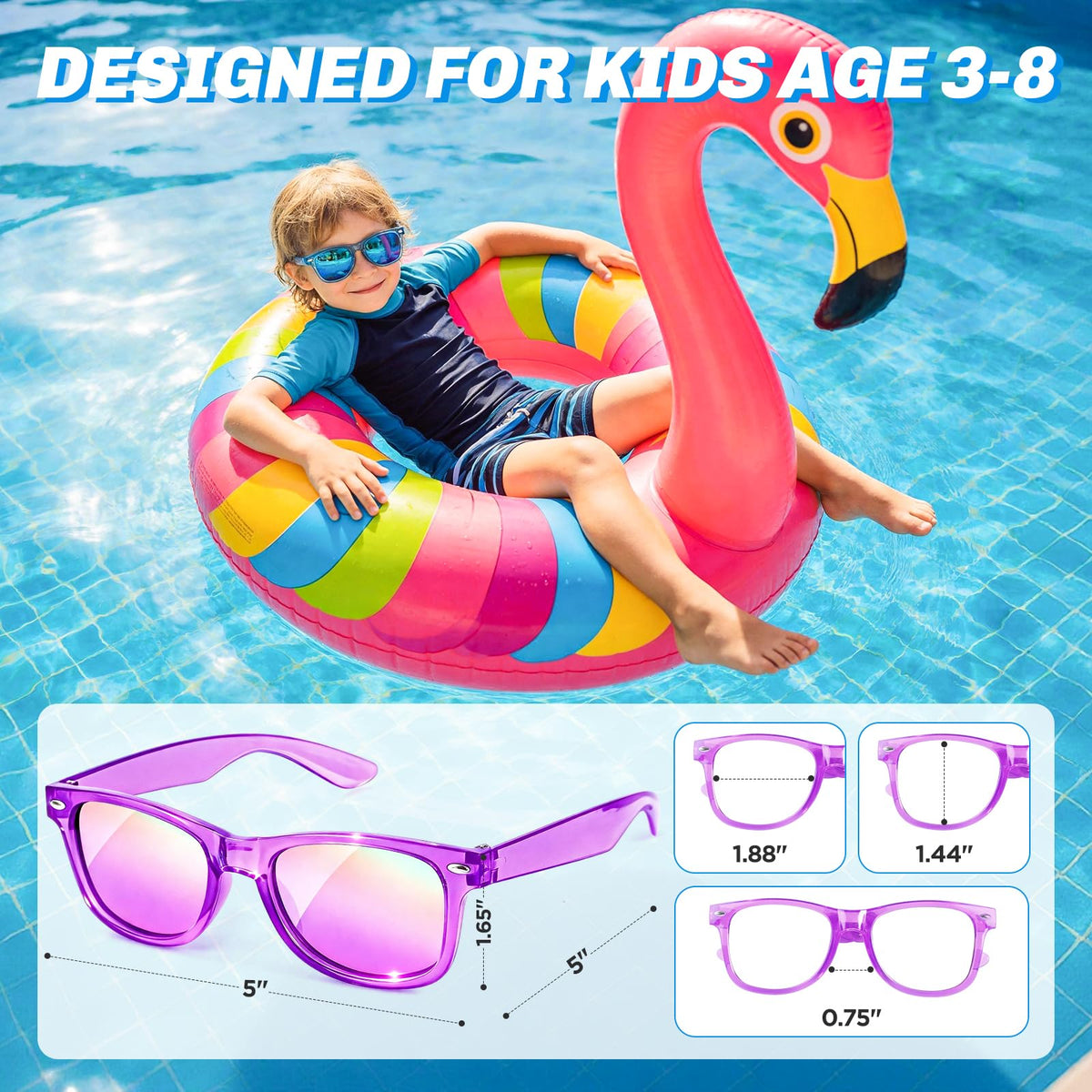 Giftinbox durable frames withstand kids' daily outdoor adventures.