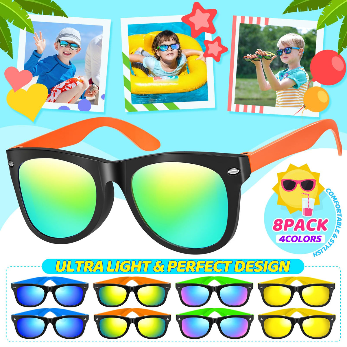 GIFTINBOX mini water squirts for refreshing summer play