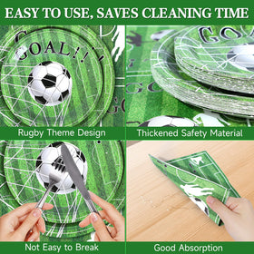 GiftPioneer soccer-field design visuals—evoking stadium vibes for celebrations.