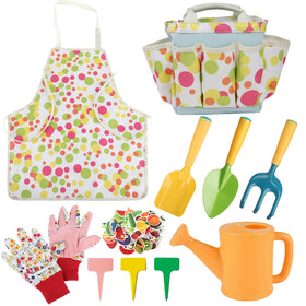 GIFTRRTOY kid-friendly gardening set featuring a watering can for outdoor play.