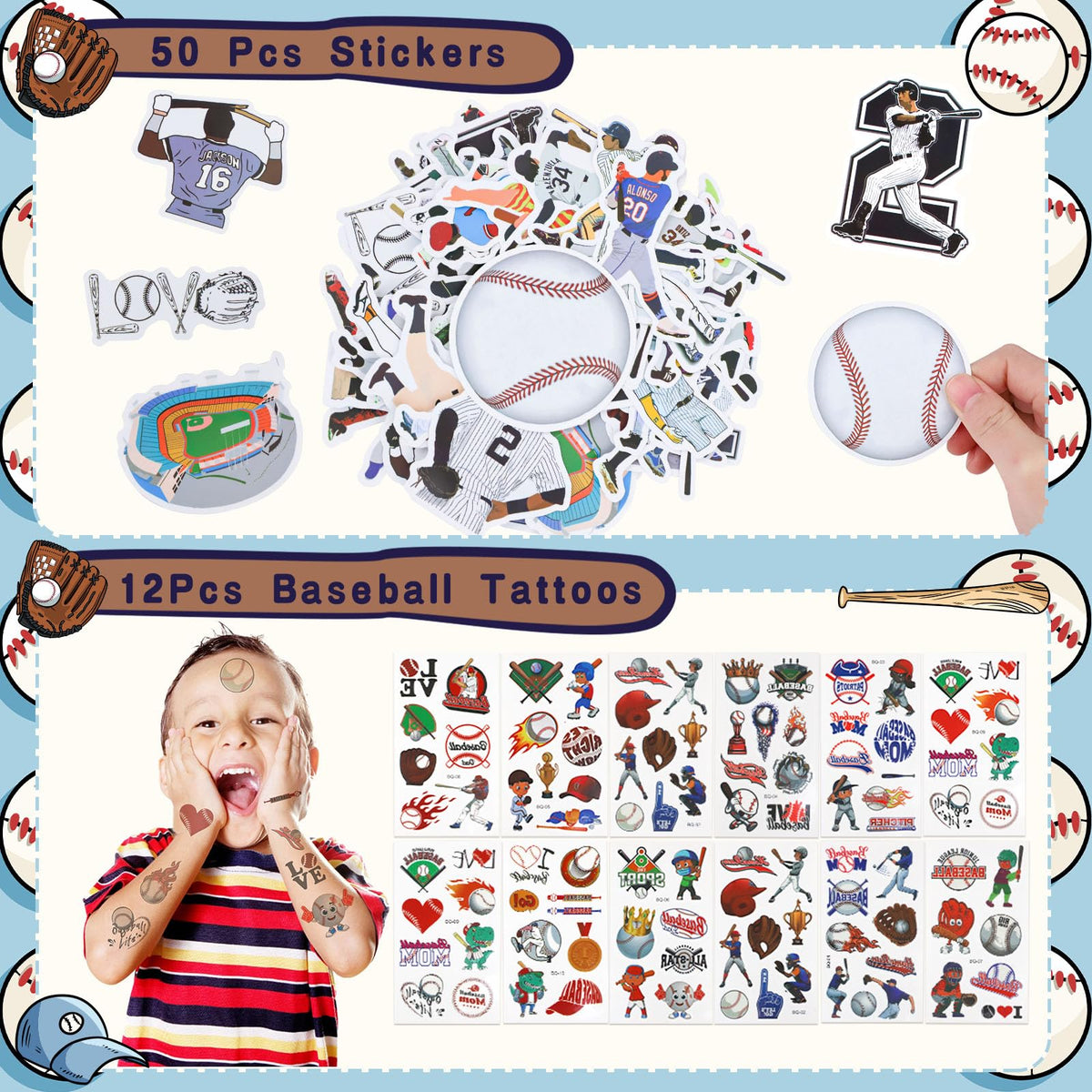 Gifts2U baseball keychains provide take-home mementos and rewards.