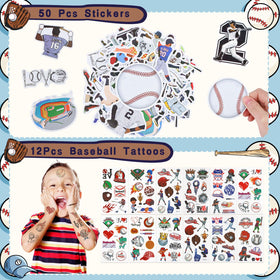 Gifts2U baseball keychains provide take-home mementos and rewards.