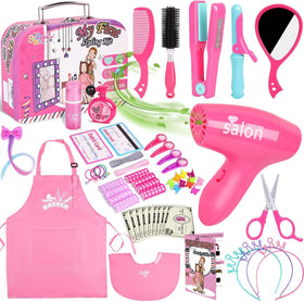 Gifts2U hair salon toys set encourages imaginative play and fine motor skills
