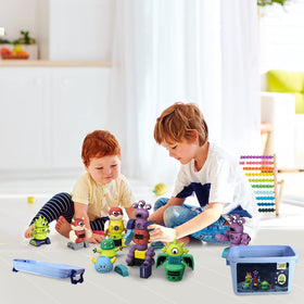 Gifts2U safe-ABS plastic keeps little hands safe during quick builds.