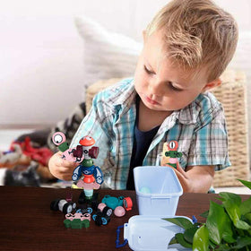 Gifts2U magnetic robots foster parent-child interactive playtime.