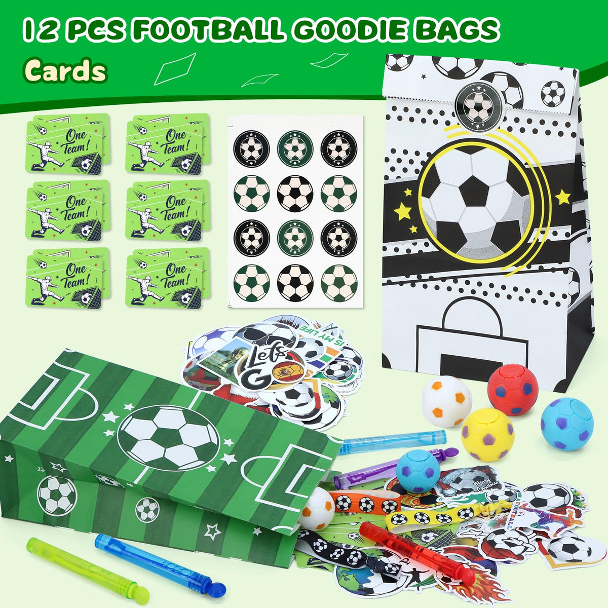 Gifts2U glow-in-the-dark tattoos 12-pack luminous flair after-game