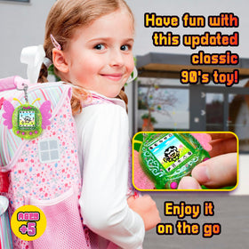 Giga Pets Green Pixie color variations with flexible wings for on-the-go fun