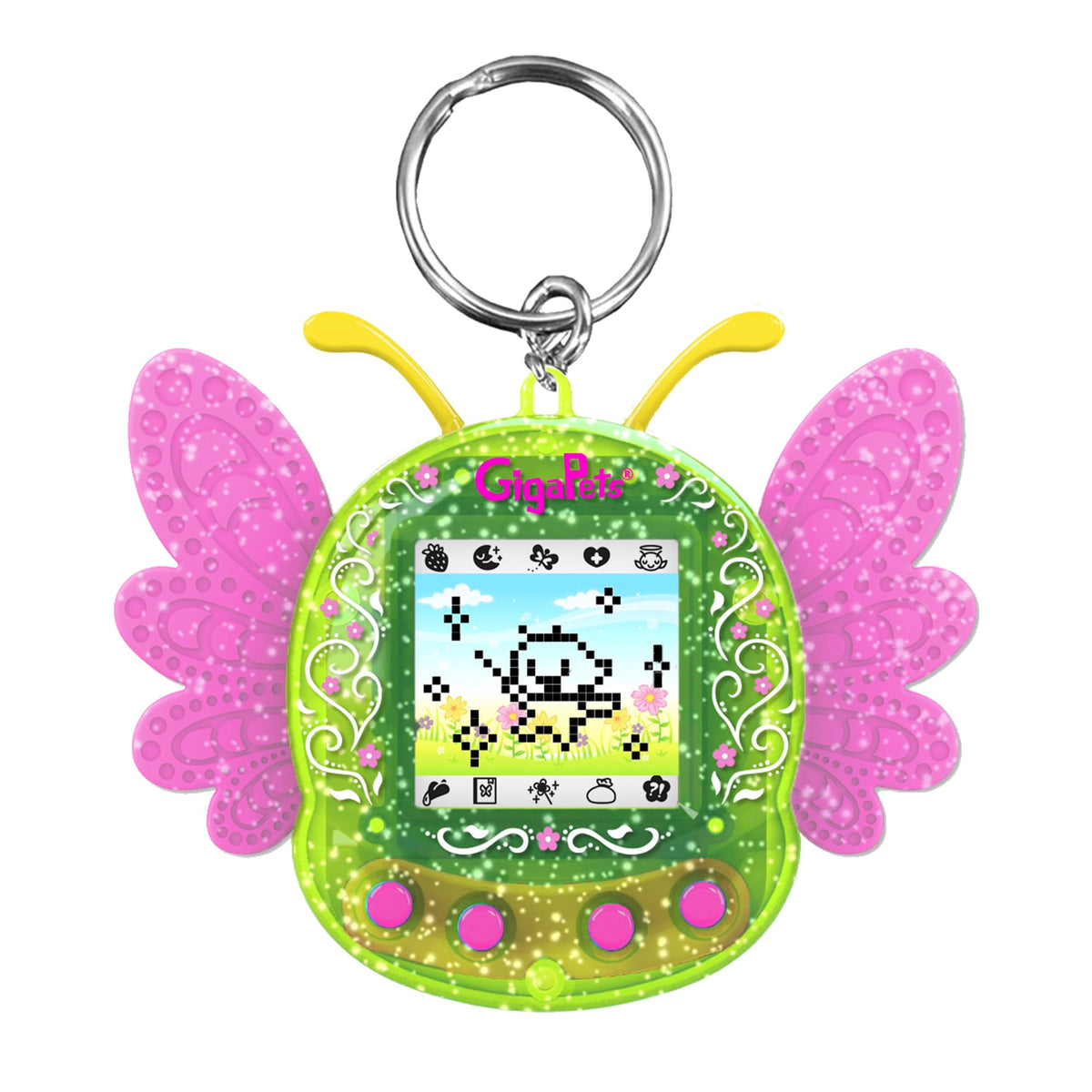 Giga Pets Green Pixie evolutions showcase eight forms for varied imaginative play