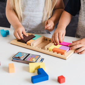 Gigamic Katamino Family two-player game encourages strategic thinking and friendly competition.