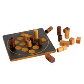 Rich wooden tones ready for decor during family gatherings