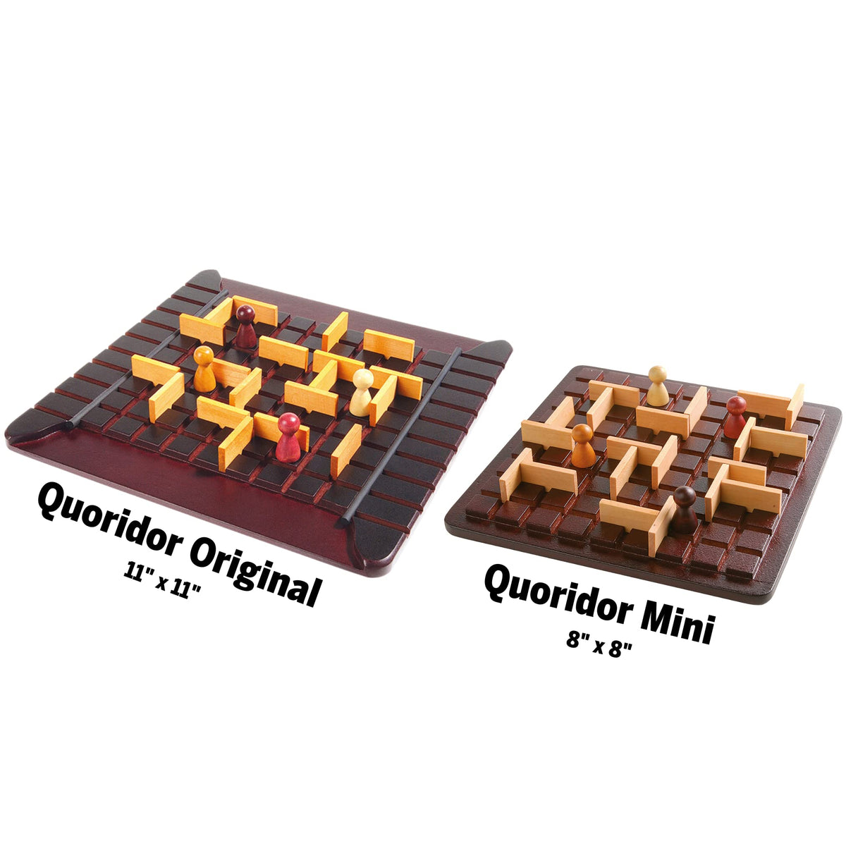 Gigamic Quoridor Mini coffee-table setup suitable for families