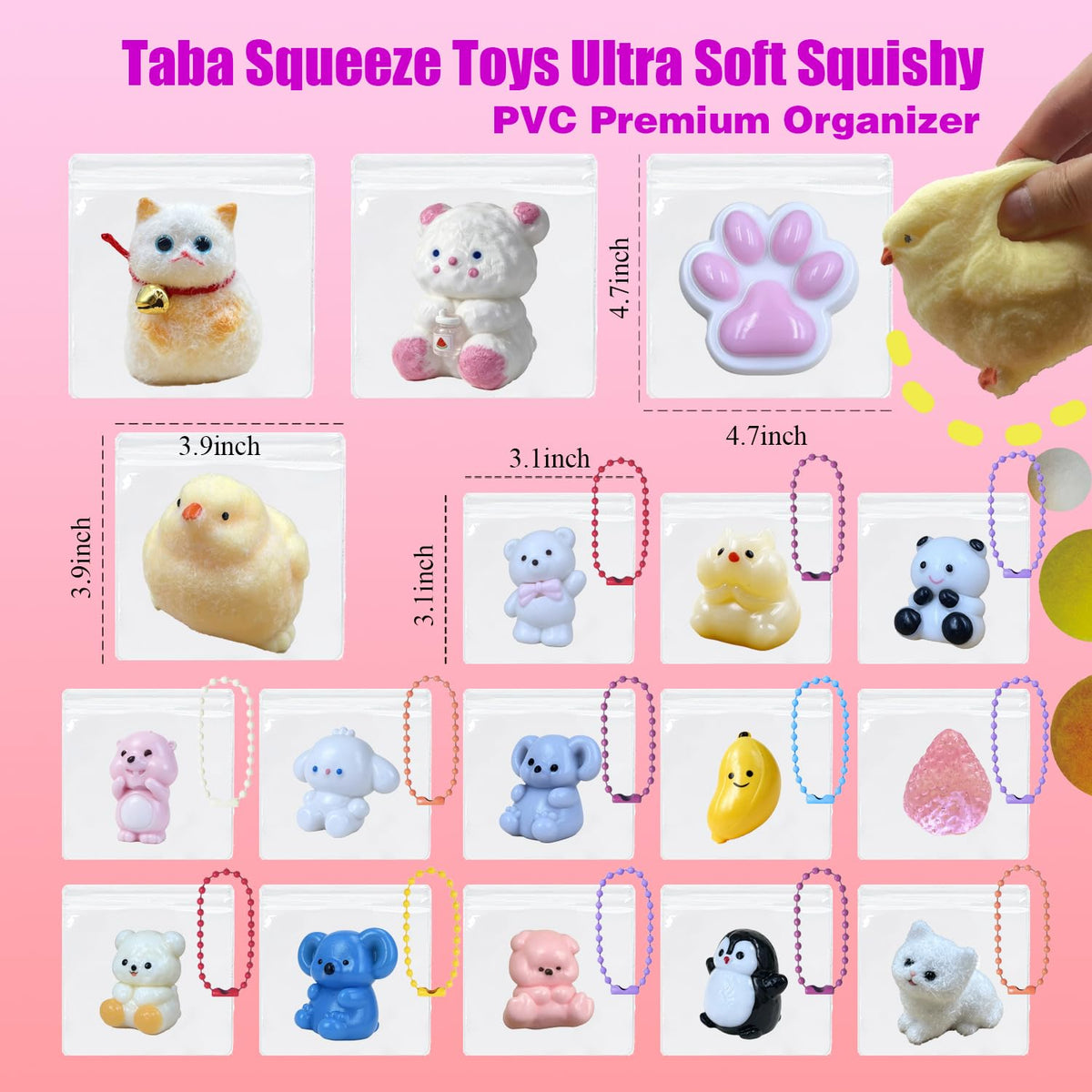 Gigididi squishy toys chicken – playful focal point for focus and break time