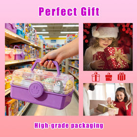 Gigididi squishy toys milk bear – gentle squish for travel and stress relief
