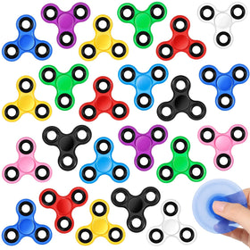 Gigilli 24-pack fidget spinners for classrooms improve focus and provide quiet sensory play.