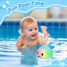 Gigilli bath toy with waterproof seal protects the battery and port