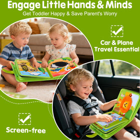 Gigilli Chameleon dressing activity encourages independent dressing practice for toddlers.