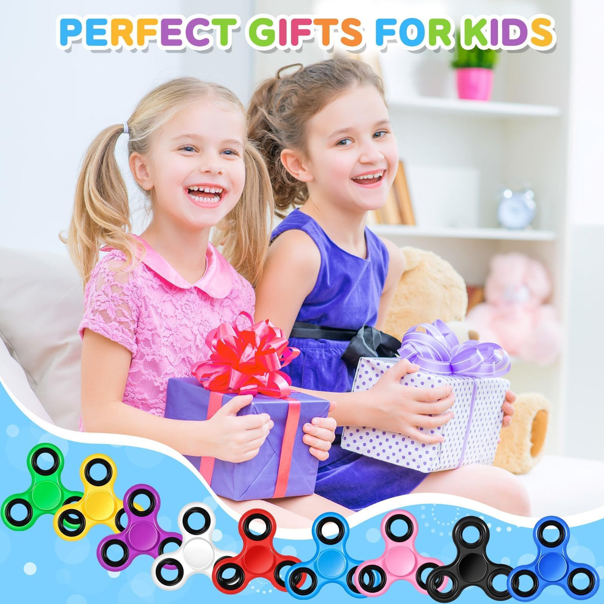 Gigilli fidget spinners bulk are ideal party favors for birthdays and celebrations.