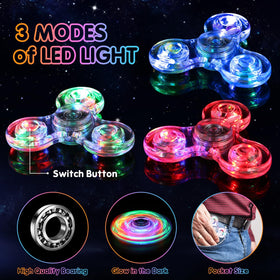 Gigilli safe-edged fidget spinner with smooth bearings for quiet, focused play.