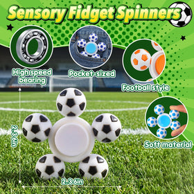 Gigilli soccer-spinner colorful ball design provides engaging visual focus during activities.