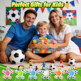 Gigilli soccer-spinner stress-relief option offers discreet calming moments for study.