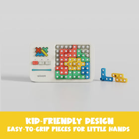 GiiKER Super Blocks for family gatherings sparks collaborative problem-solving sessions.