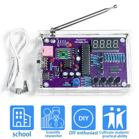 Gikfun FM Radio Kit beginner-friendly soldering practice system.