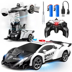 Gikimooy transforming RC car front view for immersive play and style