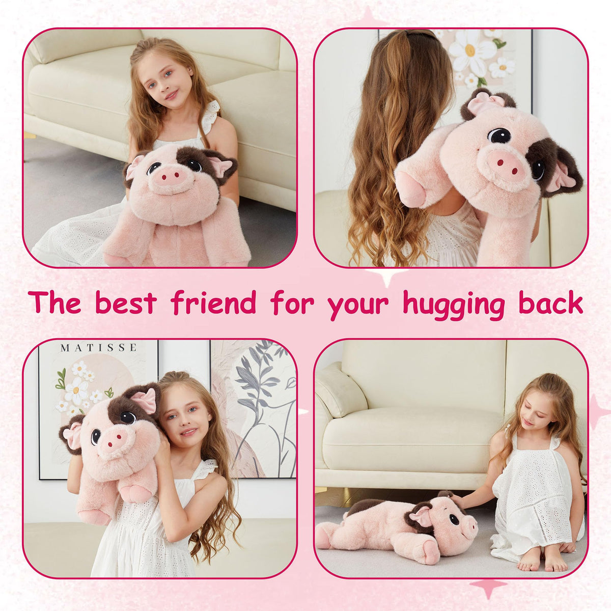GILFWM weighted pig removable weights and washable outer layer for easy cleaning.