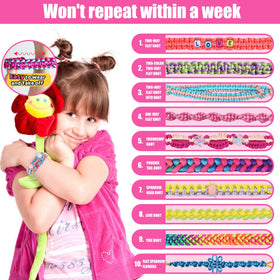 GILI colorful strings provide vibrant hues for creative bracelet designs.