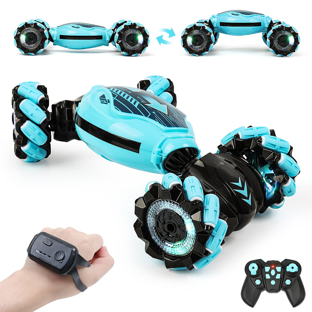 GILI Gesture Sensing RC Stunt Car durable ABS plastic build