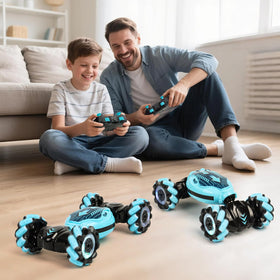 GILI Gesture Sensing RC Stunt Car LEDs in action for night play