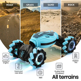 GILI Gesture Sensing RC Stunt Car with bionic watch facilitates hand control